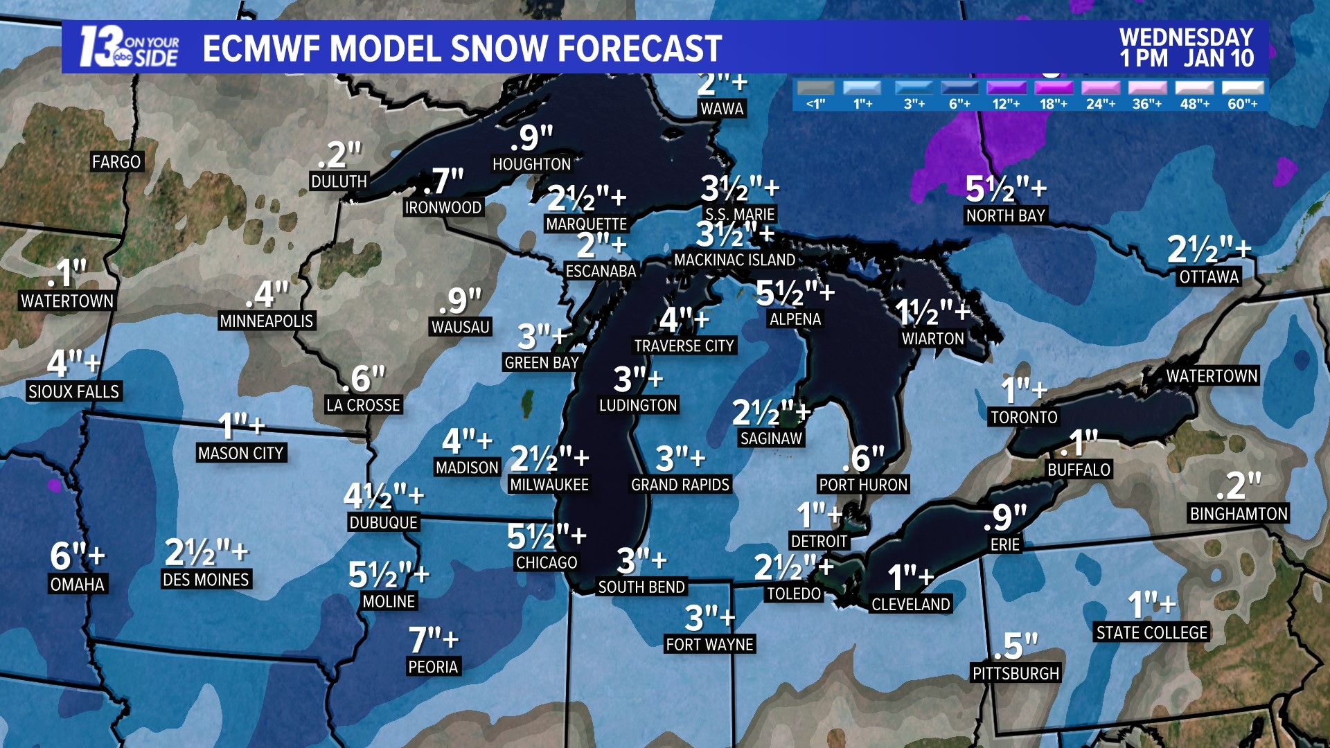 Tracking winter storm in West Michigan next week | Timeline | wzzm13.com