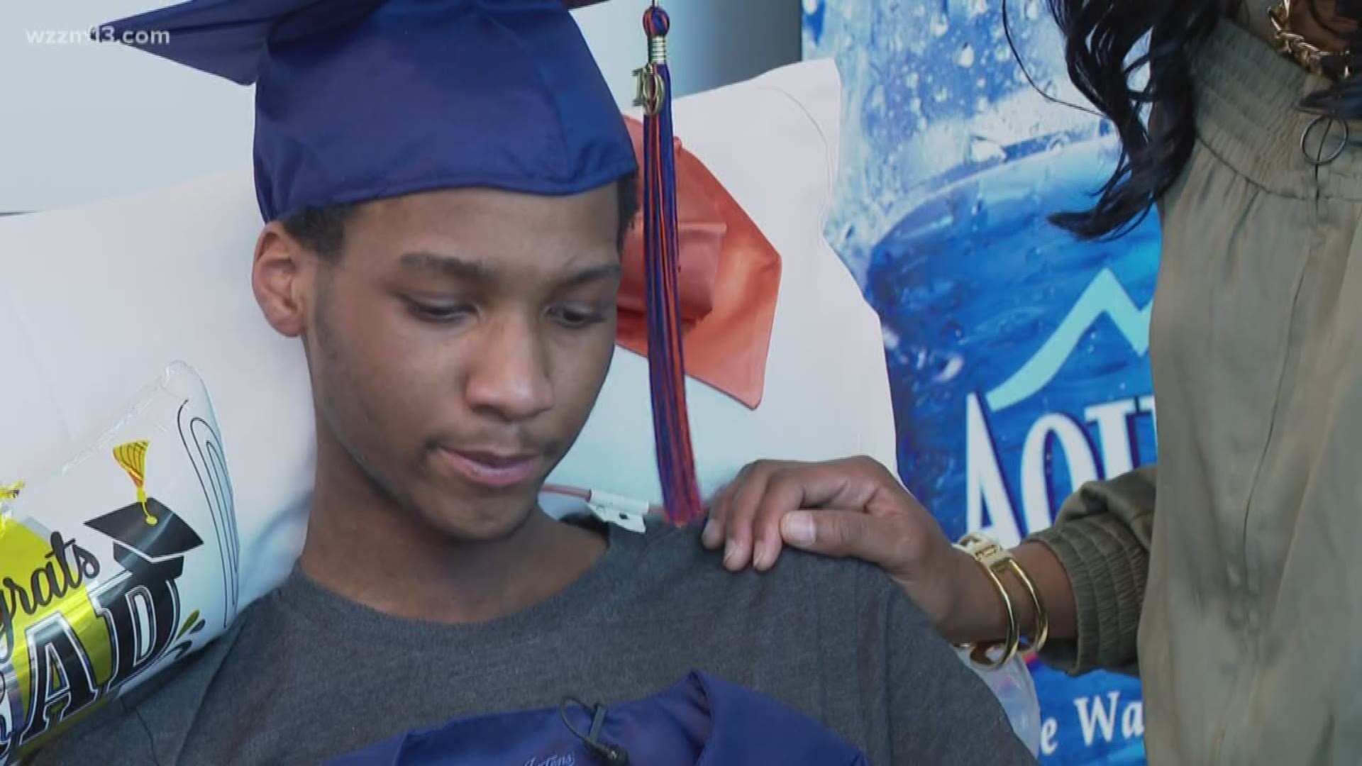 Graduation ceremony held at hospital for Grand Rapids student
