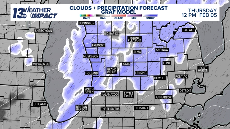 WEATHER IMPACT ALERT | Freezing drizzle, light snow could make tricky ...