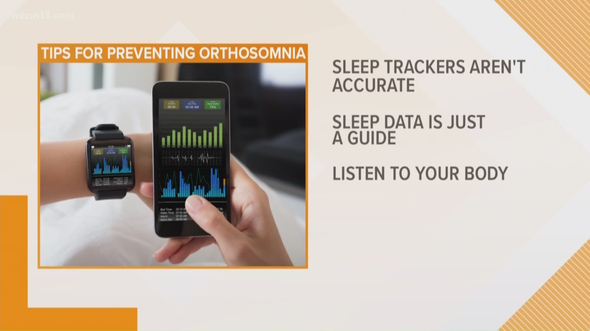 Fitness trackers can keep you up at night