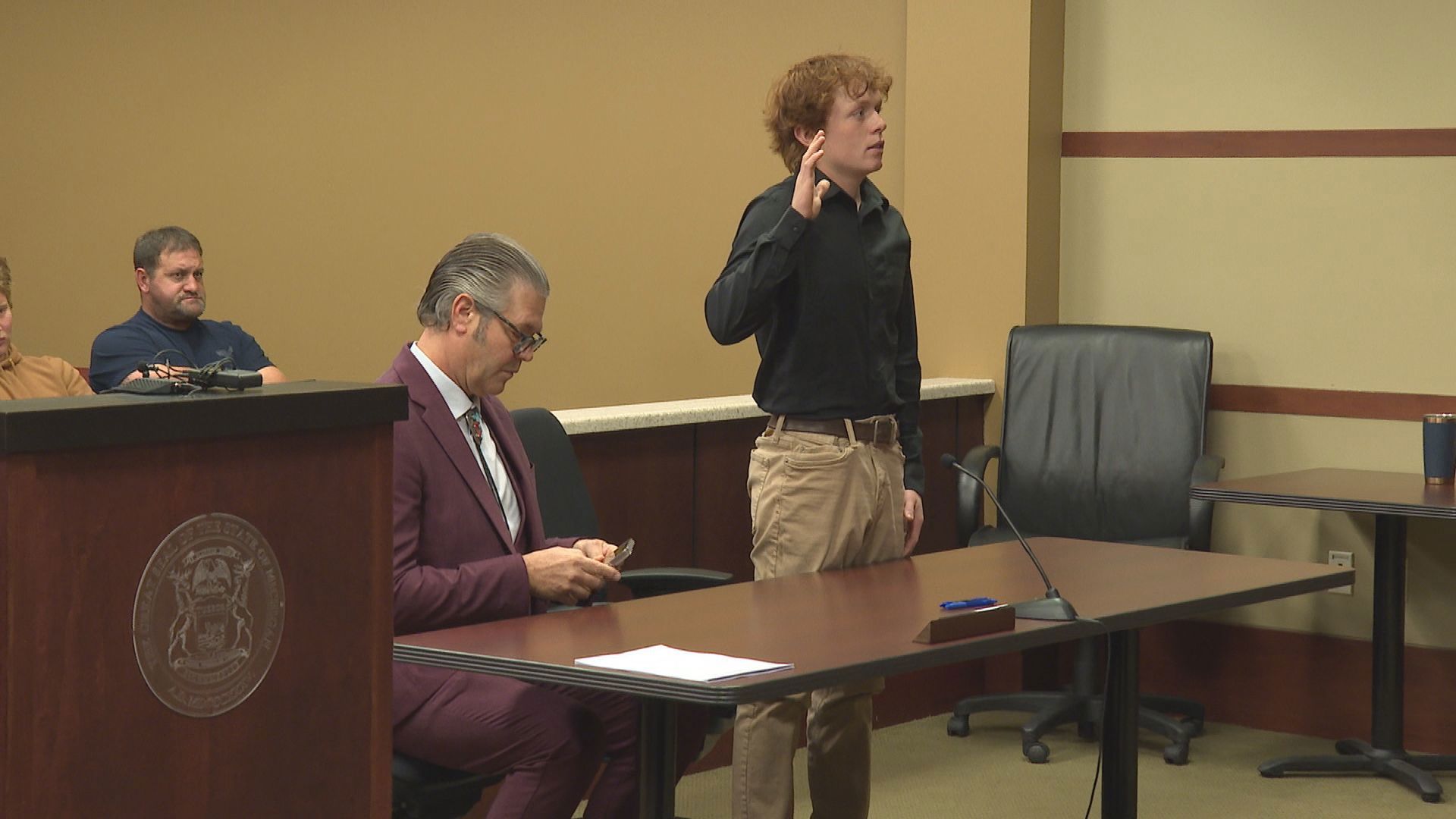 Payton Ferris pleaded 'no-contest' to a misdemeanor charge of moving violation causing death.