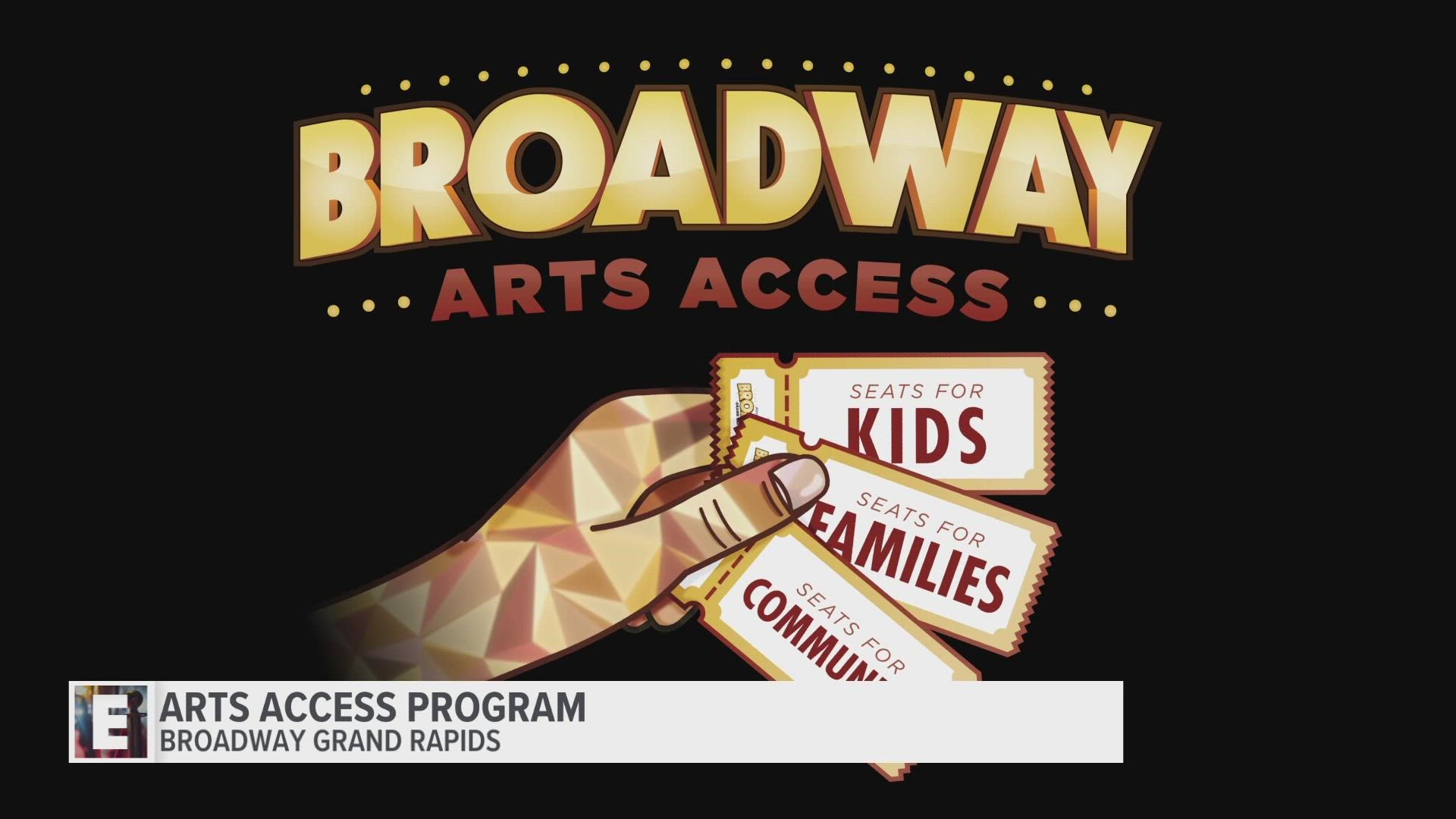 The arts access program will enhance their mission to be inclusive, breaking down economic, physical and cultural barriers to the theatre.