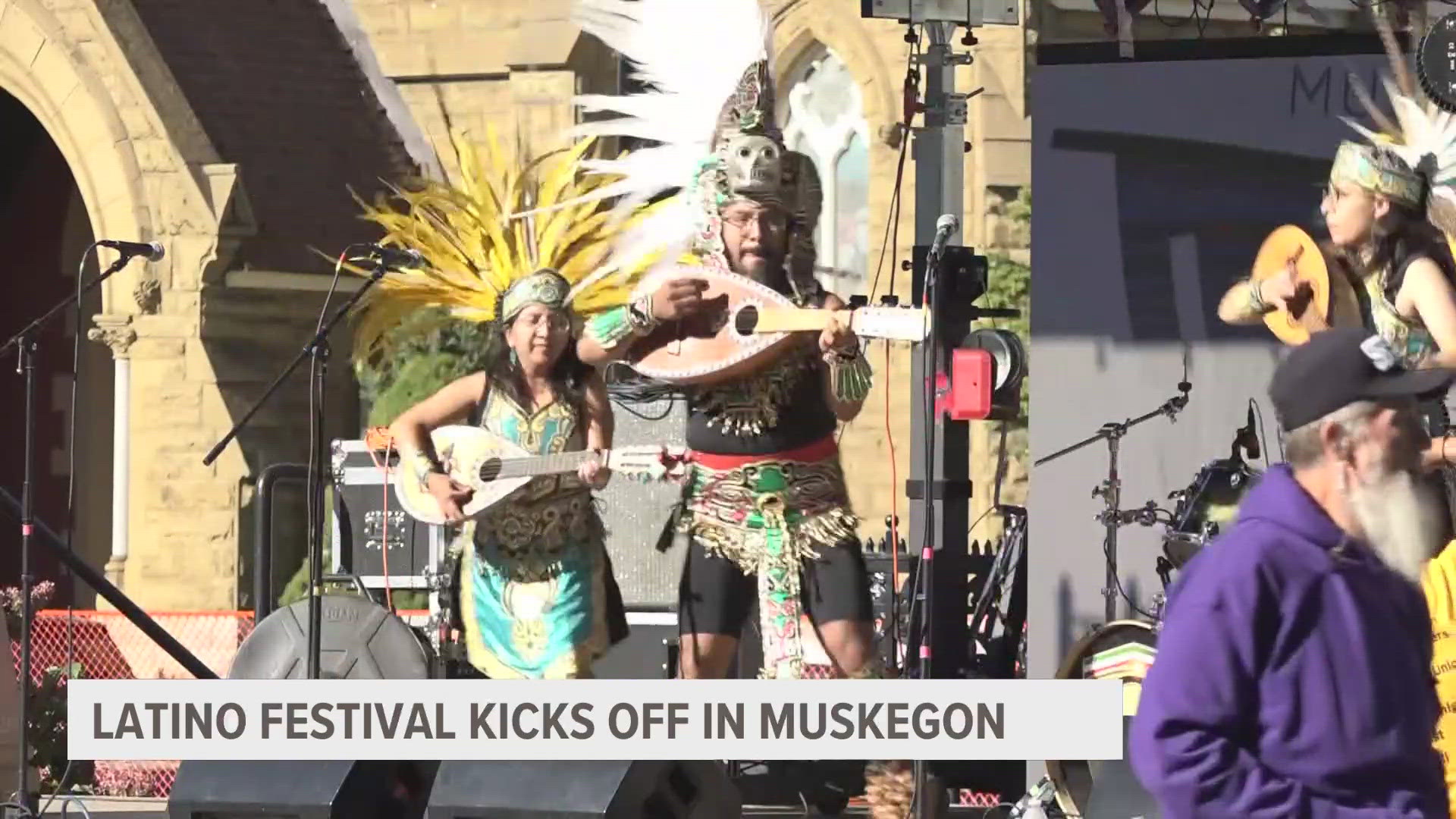 The festival is happening at Hackley Park in Muskegon.