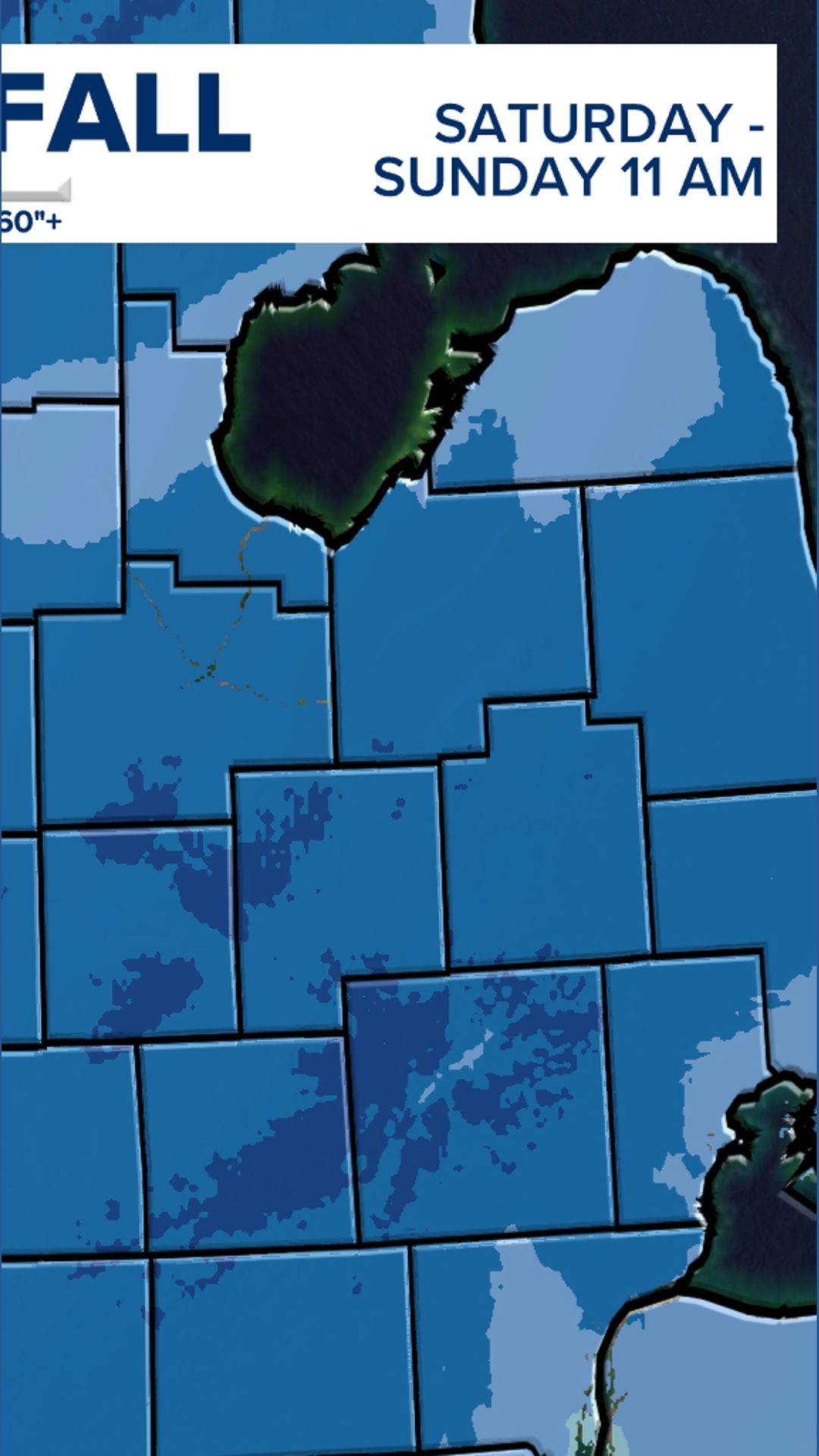 How much snow did we get? Weekend West Michigan snowfall totals ...