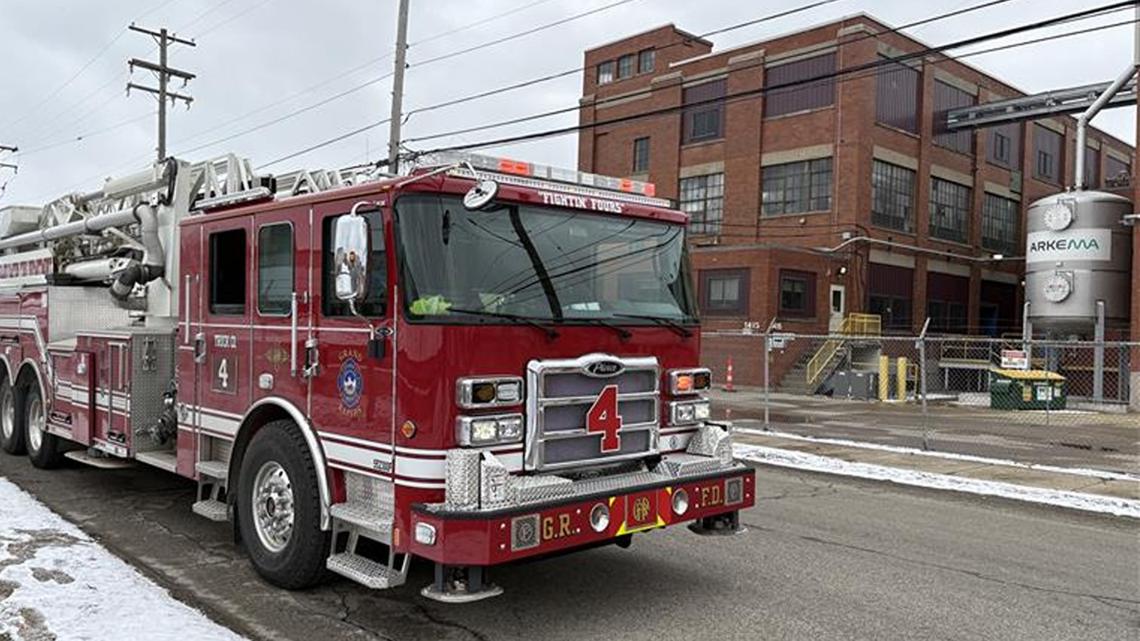 Crews respond to hazmat situation at Grand Rapids manufacturer