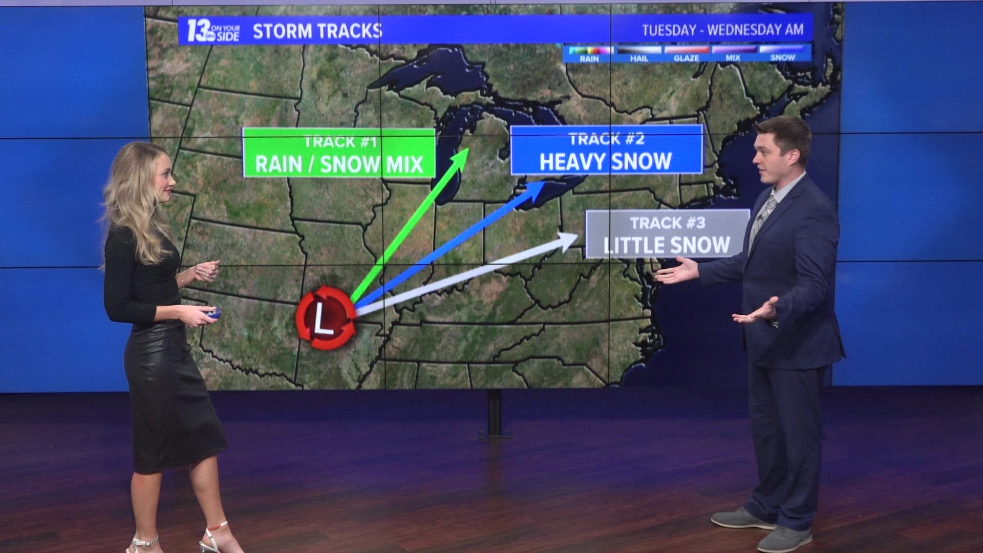 Meteorologists Samantha Jacques and Blake Hansen are taking an in-depth look at the winter storms that could come to the region next week.