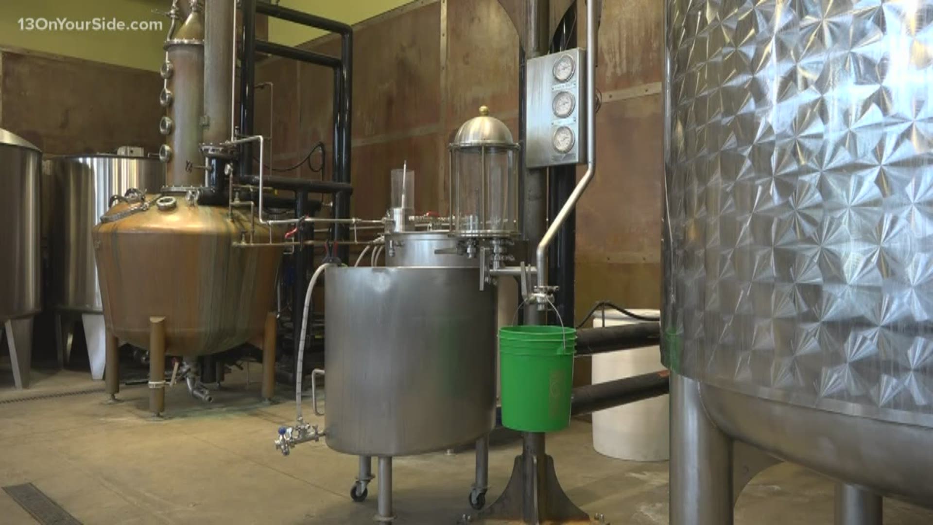 Coppercraft Distillery will make around 10,000 gallons of the sanitizer.