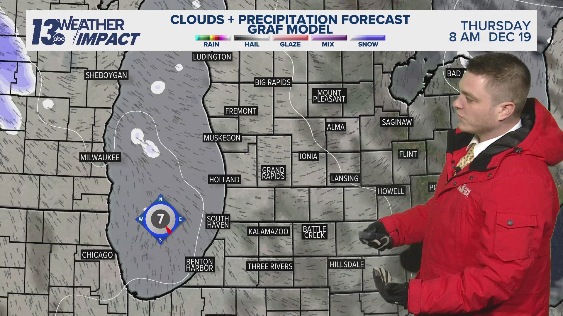 West Michigan could see some snow again very soon.