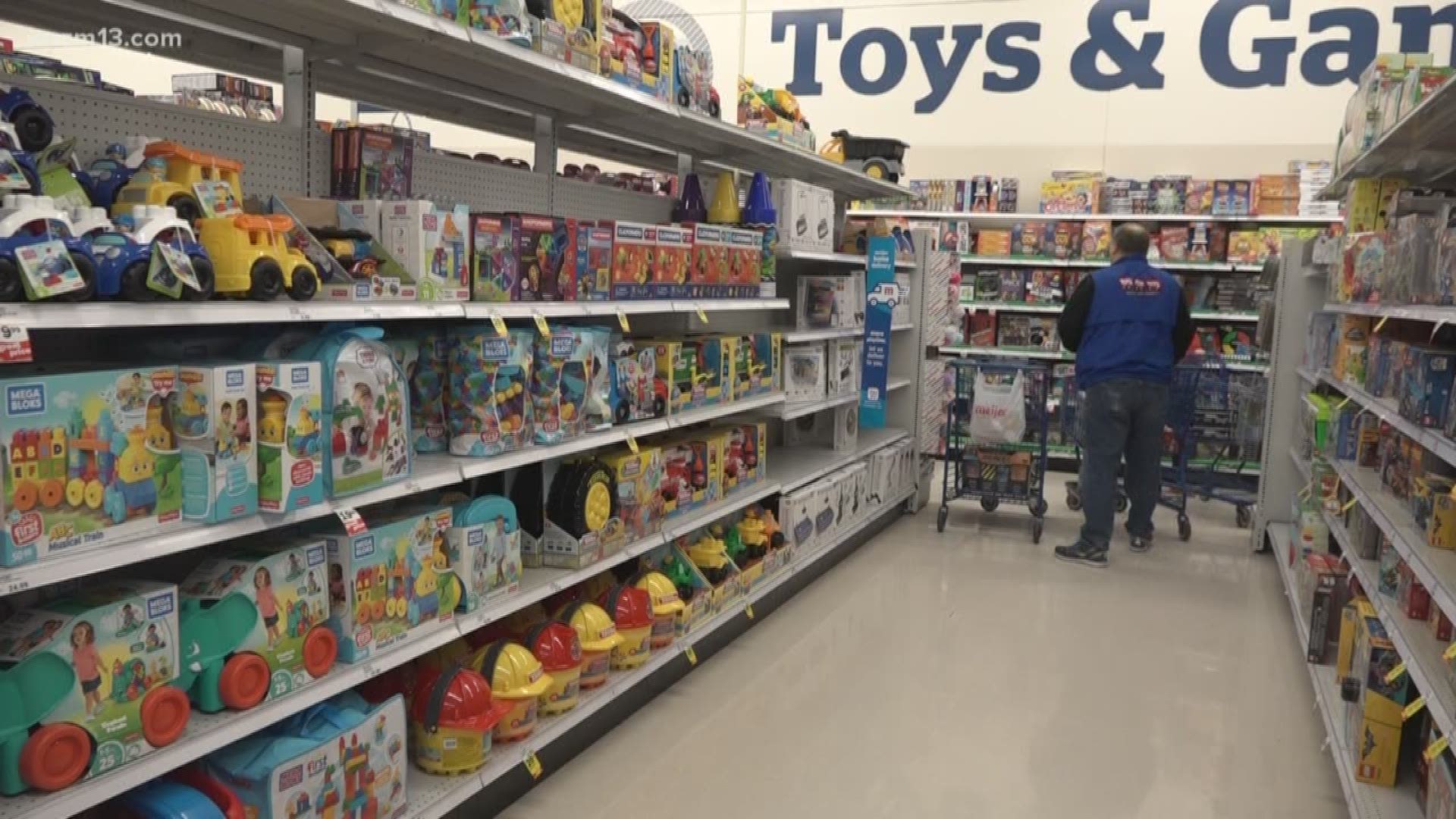 Toys for Tots shopping spree held at Meijer