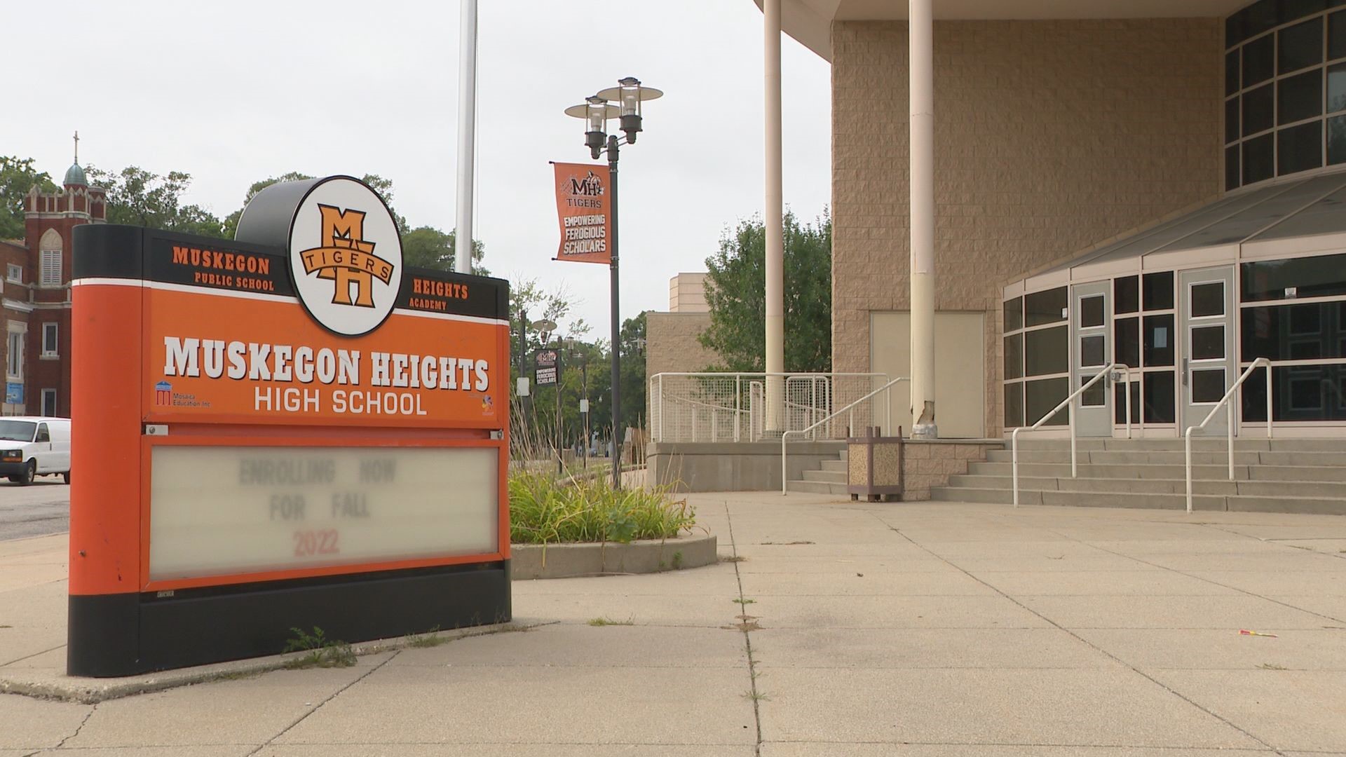Parents of students who attend Muskegon Heights High School are concerned over a lack of teachers, curriculum and transparency in the school district.