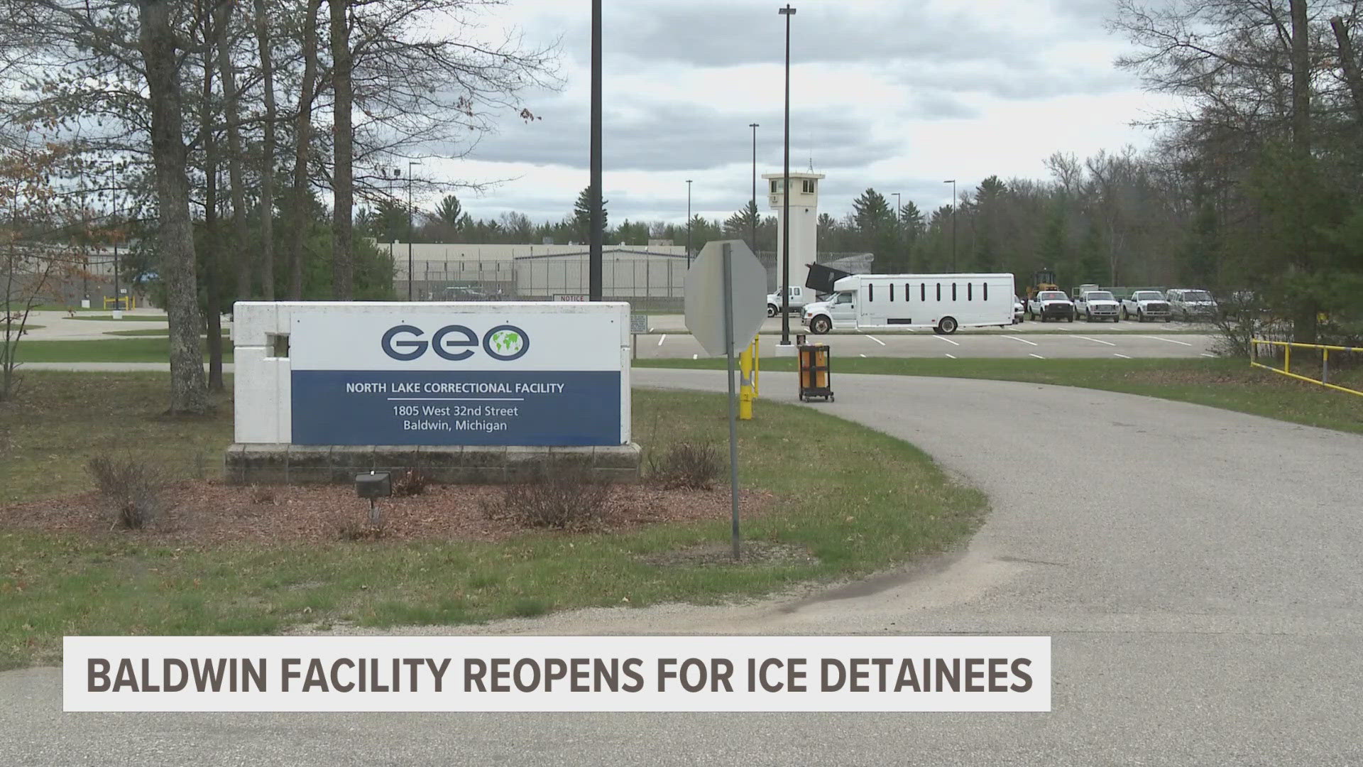 The North Lake Correctional Facility in Michigan has reopened as an ICE processing center.
