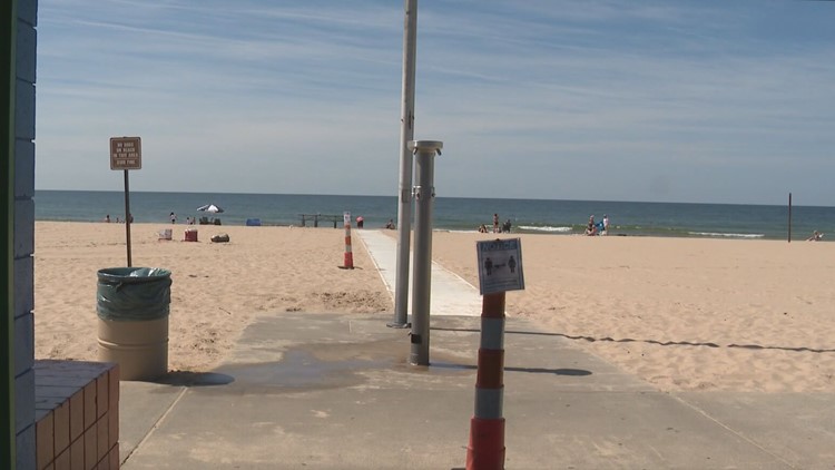 Muskegon beaches promoting accessibility