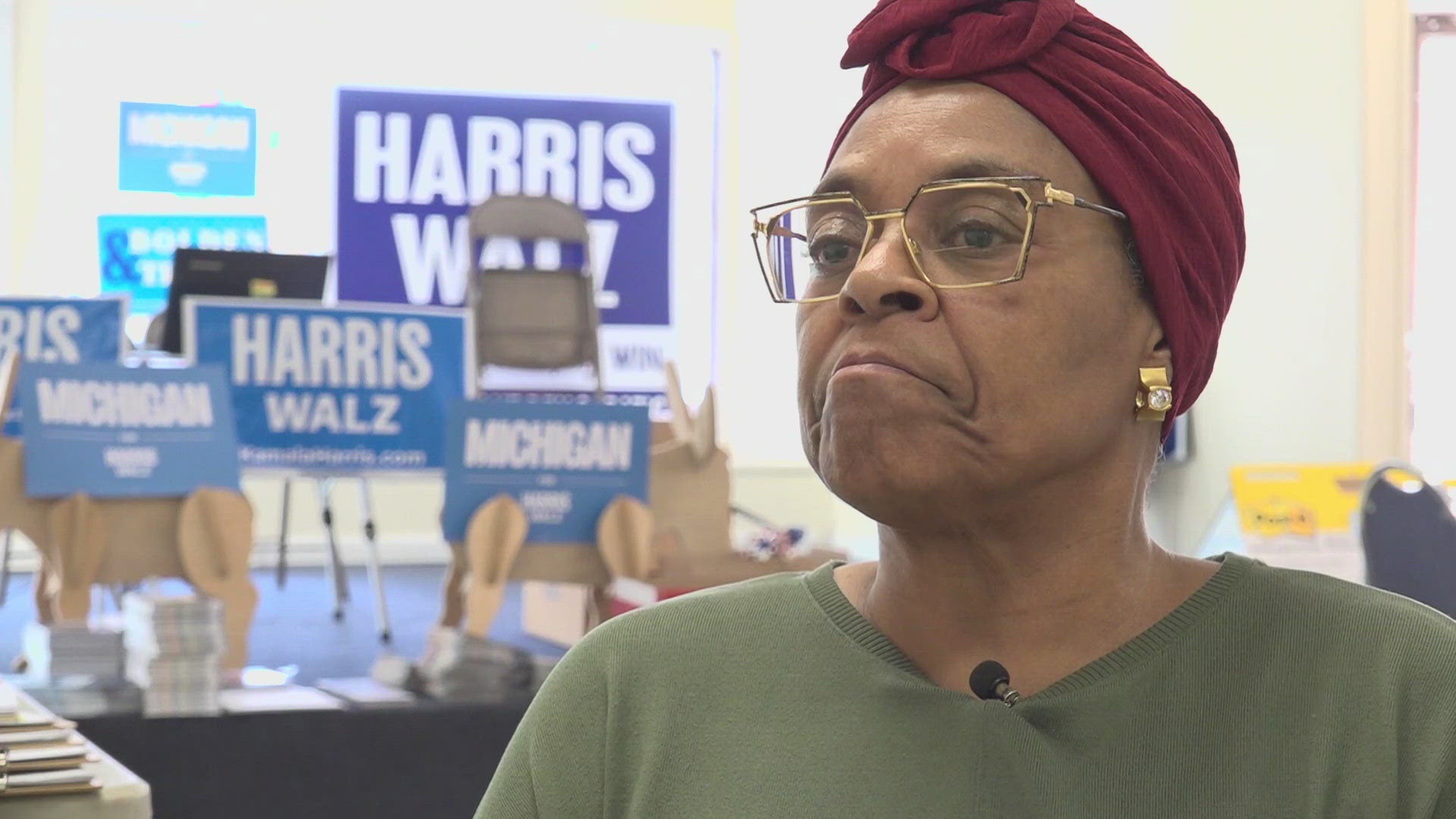 Patsy Petty has been working elections for 55 years now, and she says she's been asking Democratic Party leaders to mobilize voters in Muskegon Heights.