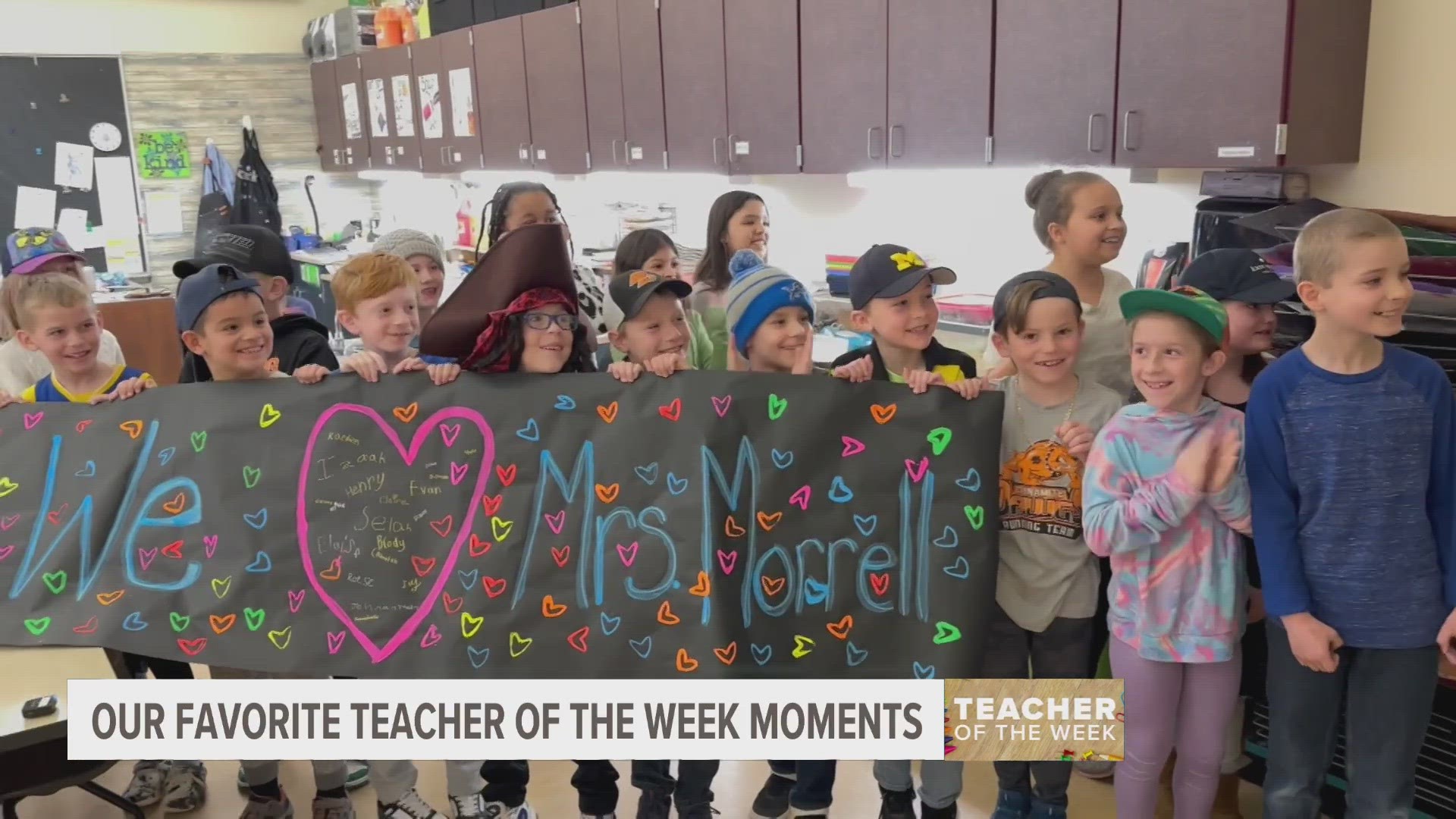 With the school year coming to a close for West Michigan, we decided to take a look back at some of our favorite Teacher of the Week moments this year.