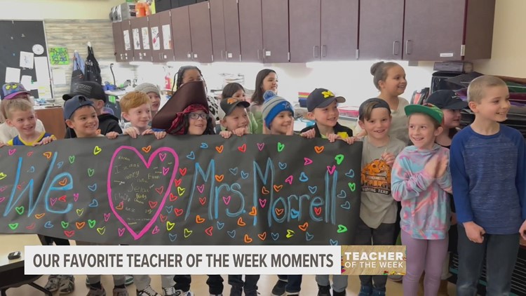 Some of our favorite Teacher of the Week moments