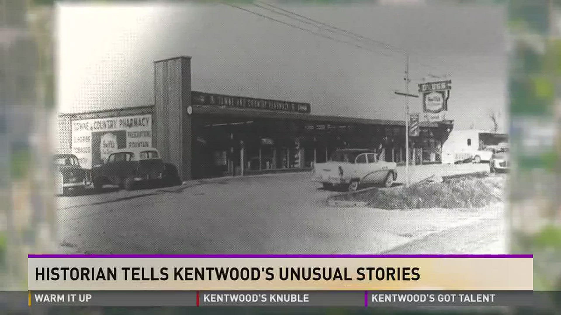 Historian tells Kentwood's unusual stories