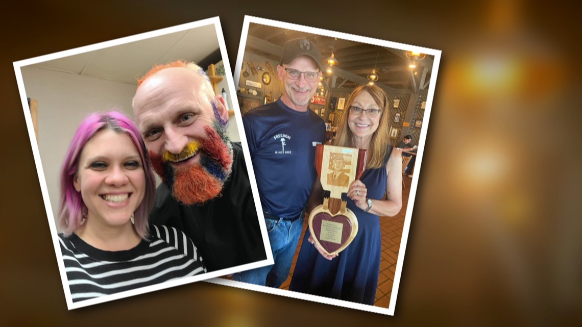 Michigan man dyes hair and beard after fundraiser for the fallen - Vimarsana News