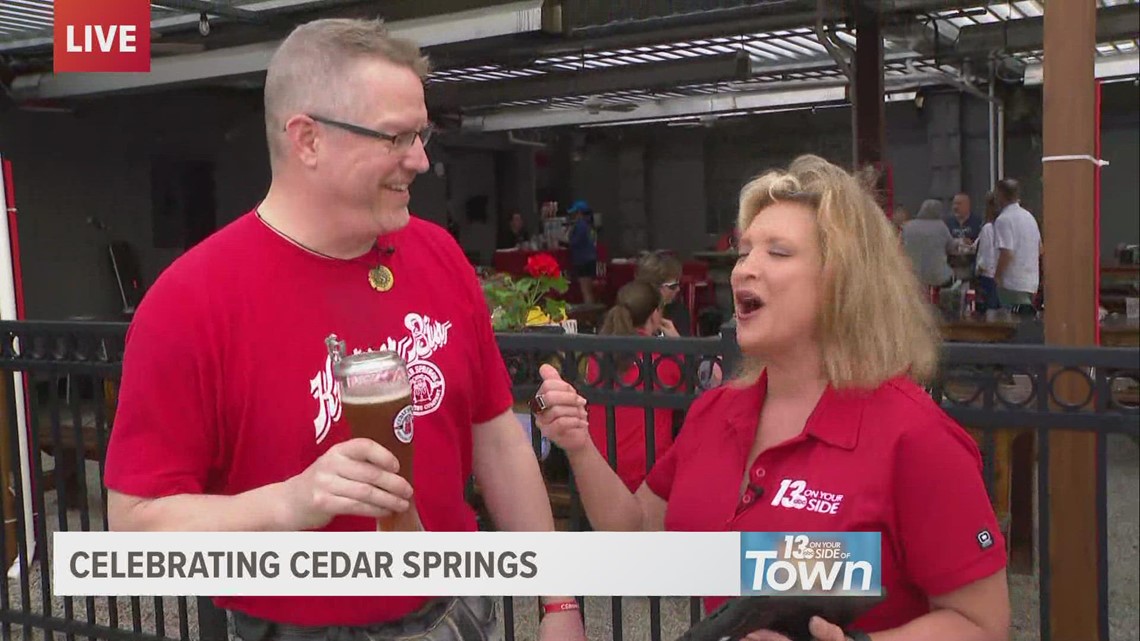 Celebrating Cedar Springs Cedar Springs Brewing Company