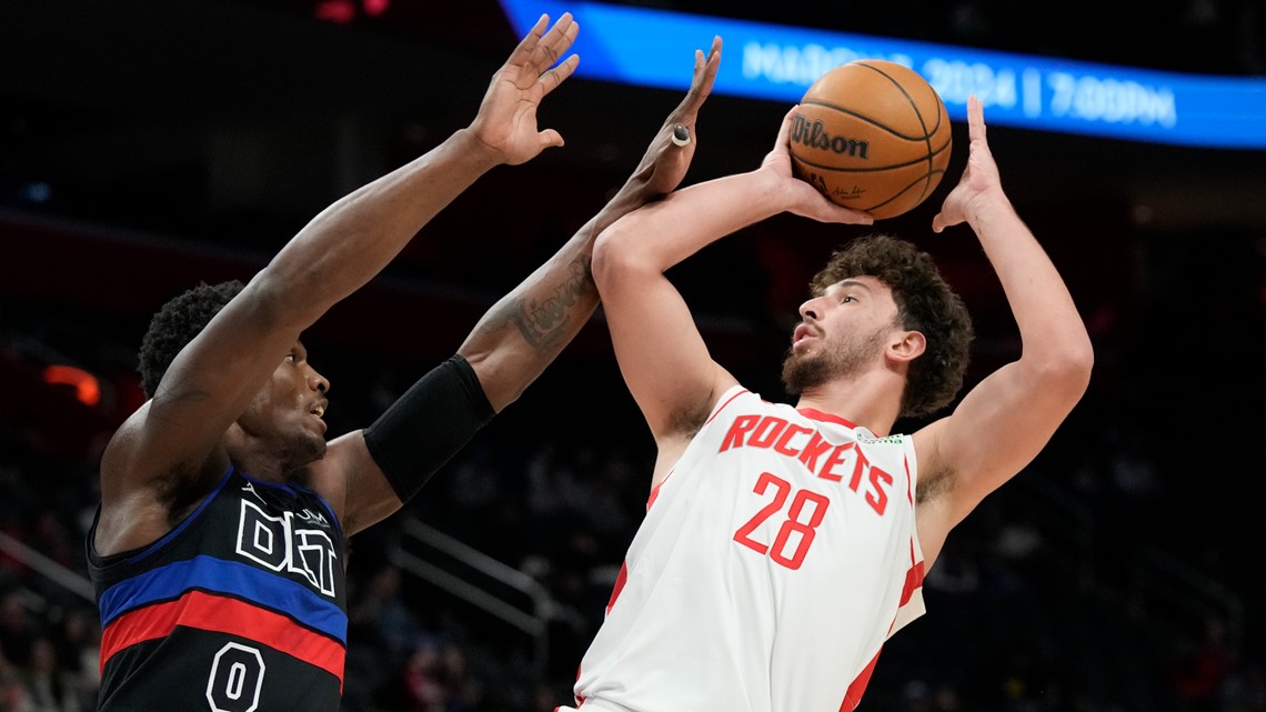 Houston Rockets mount comeback victory over Detroit Pistons