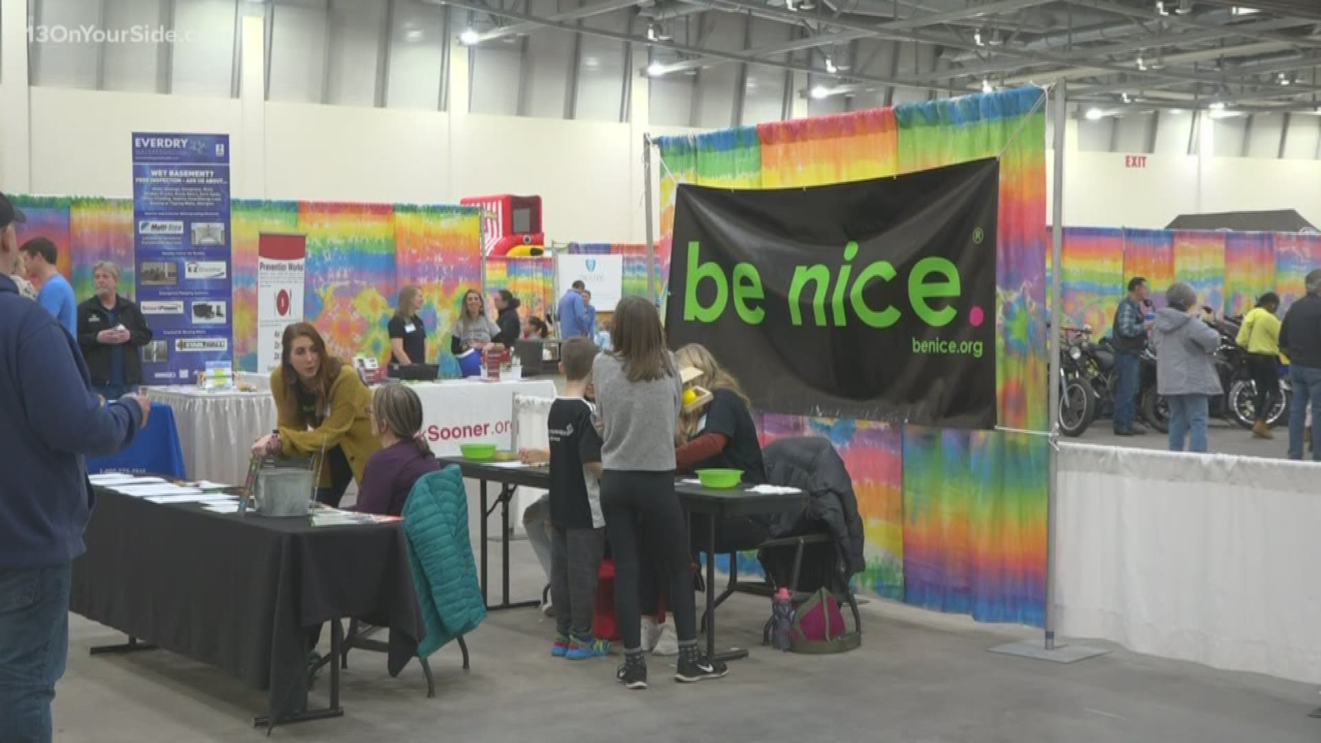 Families headed down to DeVos Place Saturday for the 7th annual Kids and Family Expo.