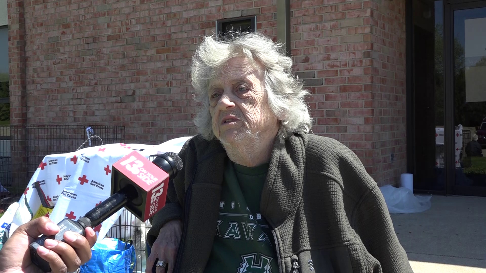 Gladys Barber just bought a new water furnace and fixed her roof. Now, her mobile home is destroyed, and she doesn't know where she'll go next.