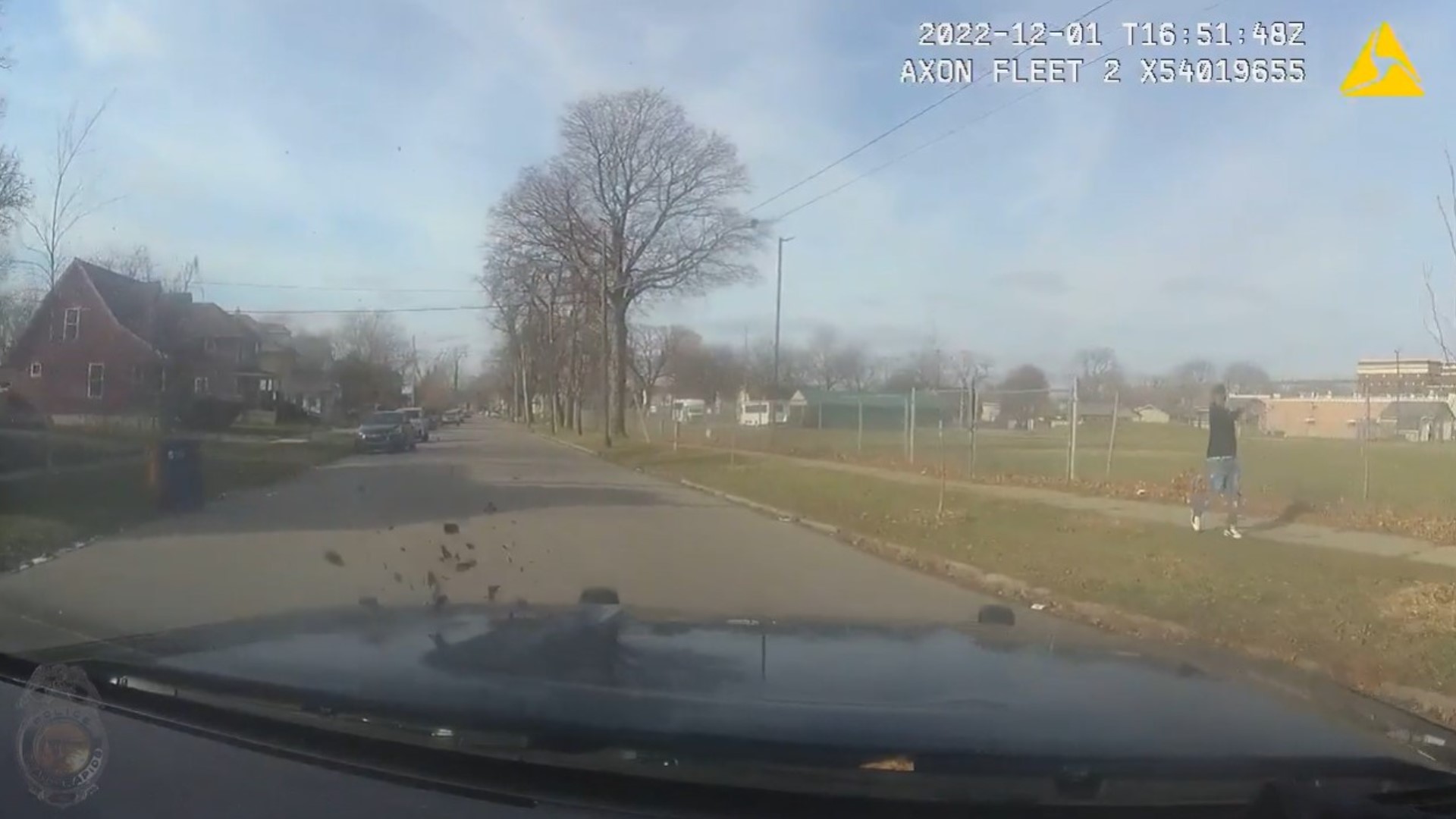Shortly after a press conference with Grand Rapids Police Chief Eric Winstrom, the department released footage from yesterday's deadly shootout with police.