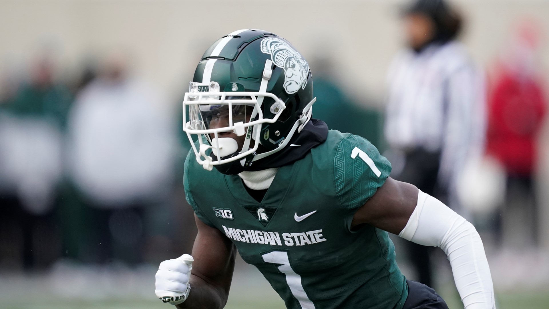 Michigan State wide receiver Jayden Reed did not wait long to announce his future plans.