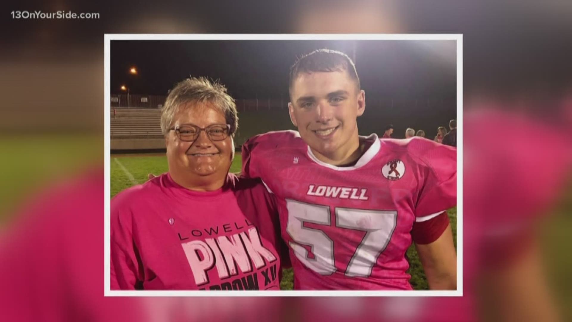 Though Grant Pratt's freshman, sophomore and junior year playing football for Lowell High School, he was battling cancer.