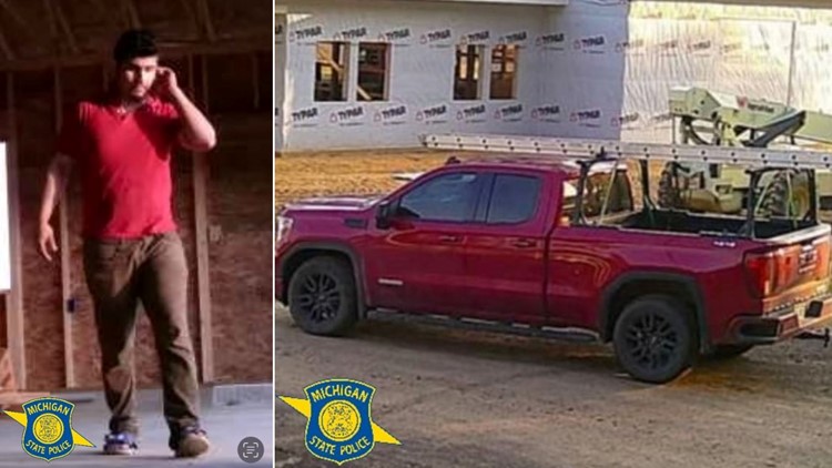Michigan State Police need your help finding construction material theft suspect