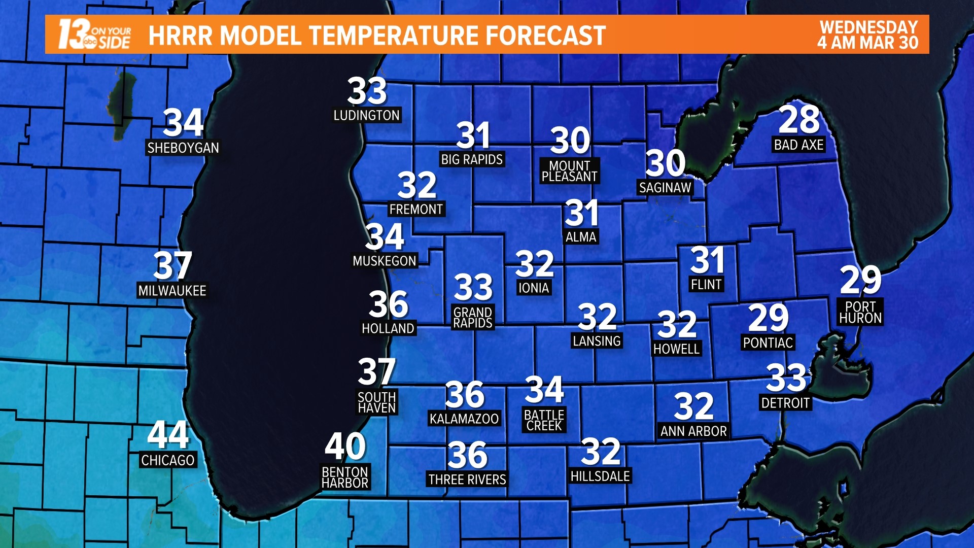 Wintry Mix Expected In West Michigan | Wzzm13.com