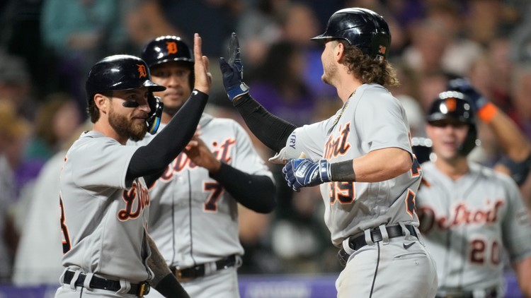 McKinstry hits 3-run homer in 10th inning, Tigers beat the Rockies 4-2