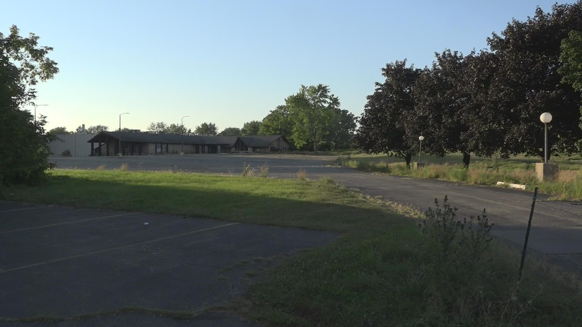 A developer wants to build houses, apartments and stores north of Lake Michigan Drive.