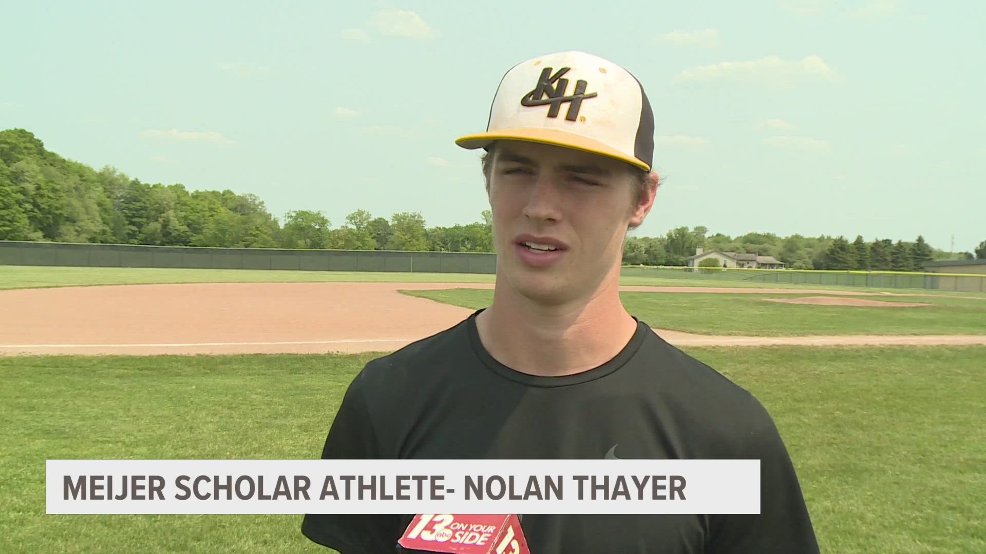 Thayer is quite the wiz kid. He has a 4.118 GPA and is ranked ninth in his class.