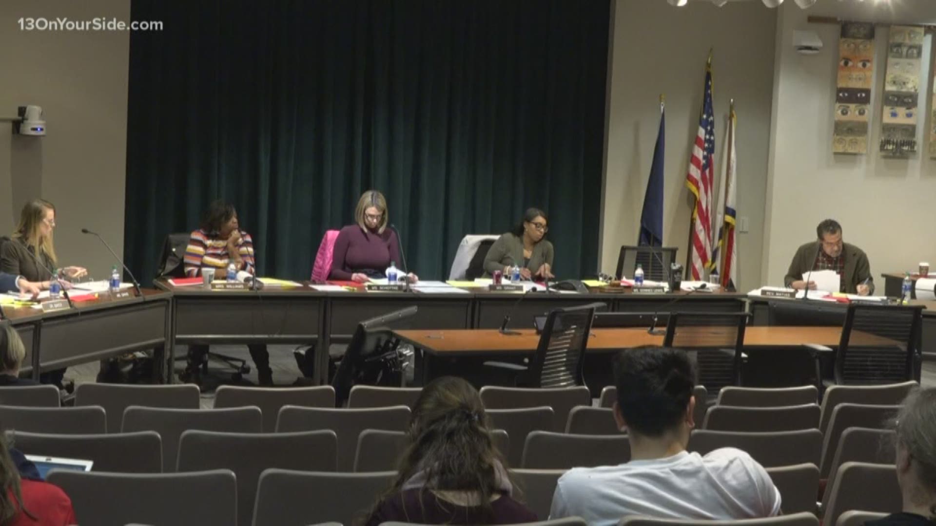 The school board narrowed the pool of 39 candidates to five they'd like to interview.