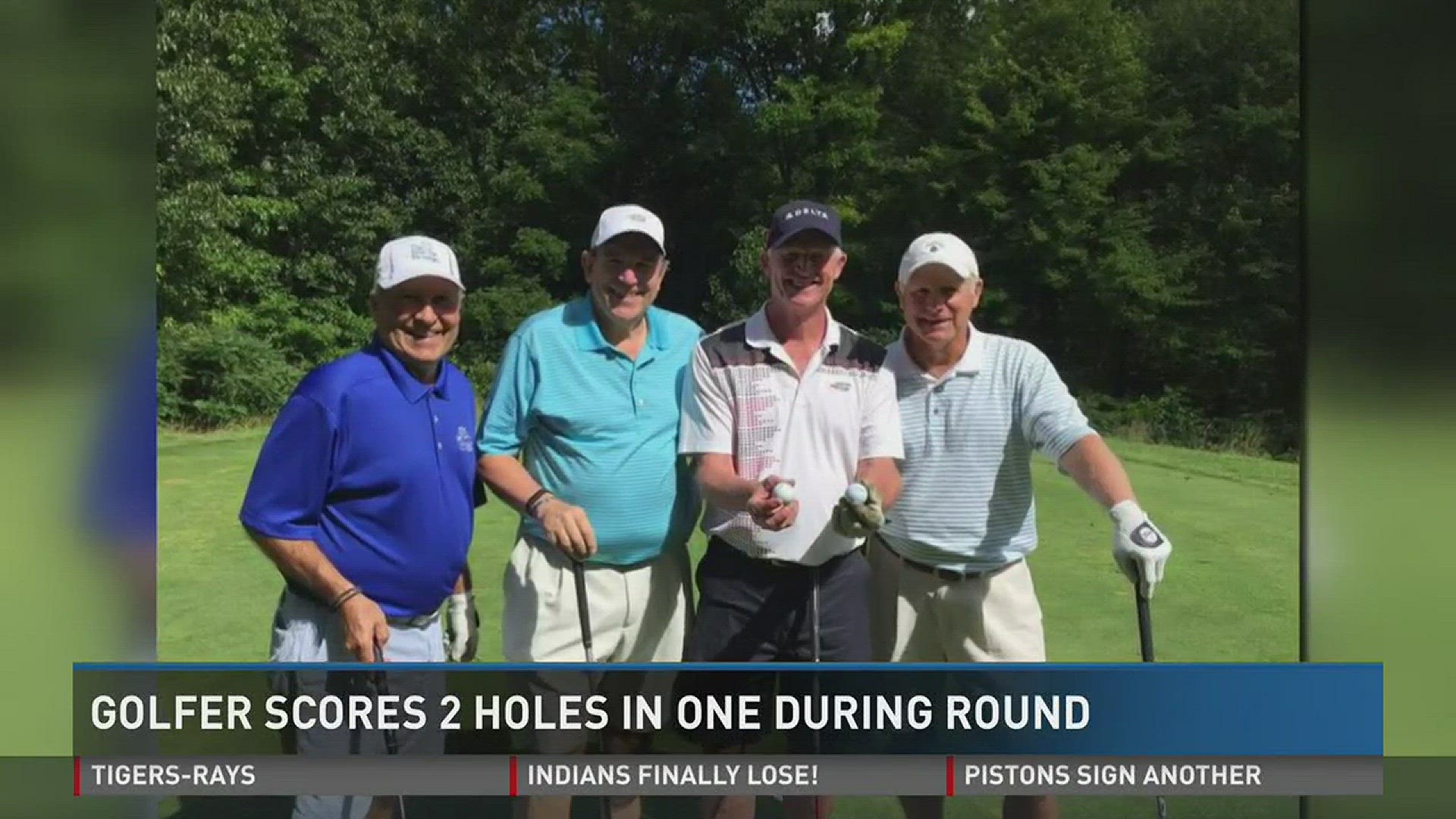Golfer scores 2 hole in ones during round