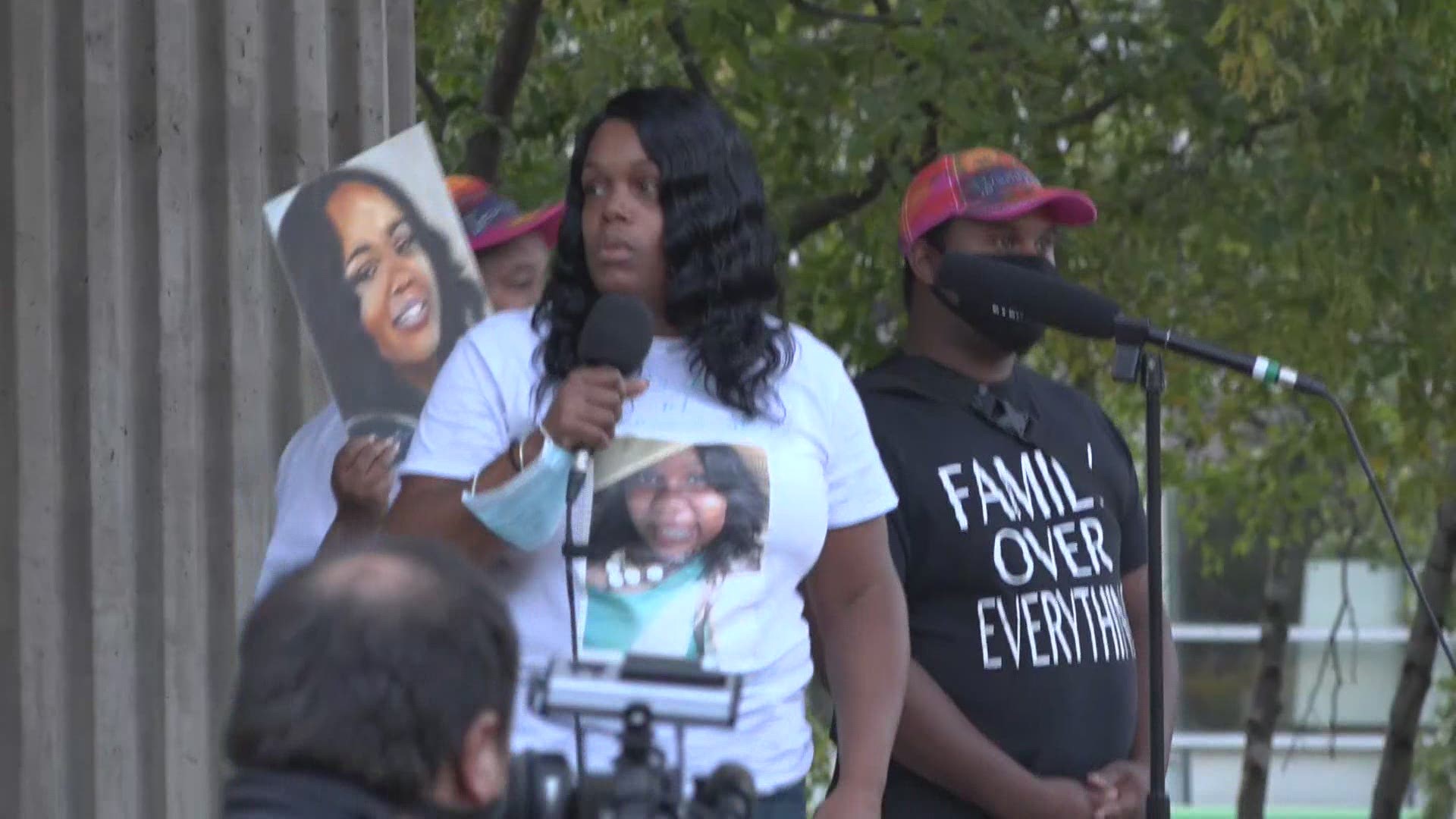 Family members of Breonna Taylor are not happy with the grand jury decision in Taylor's case.