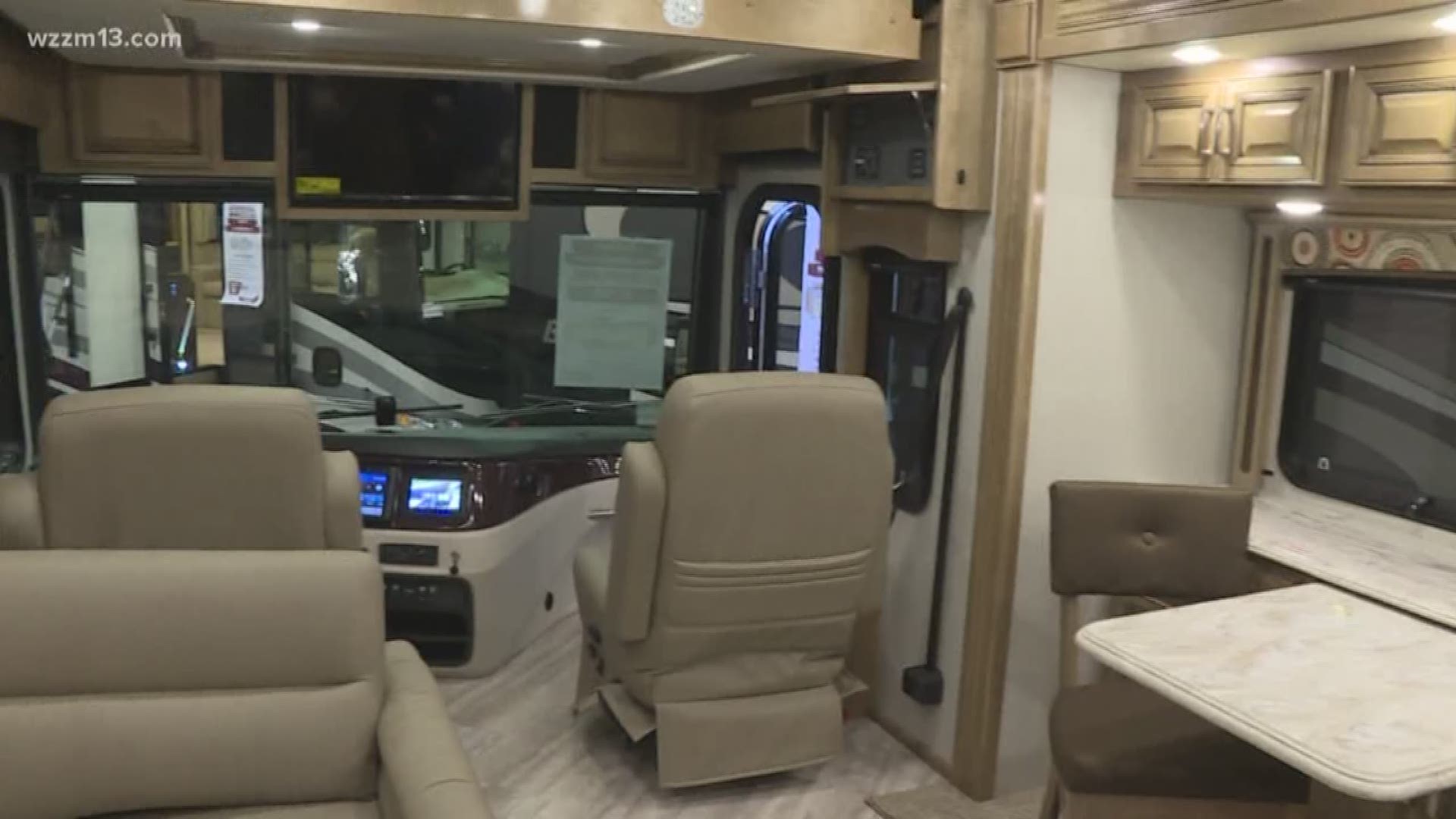 The Grand Rapids Camper, Travel, and RV show is at DeVos Place through Sunday