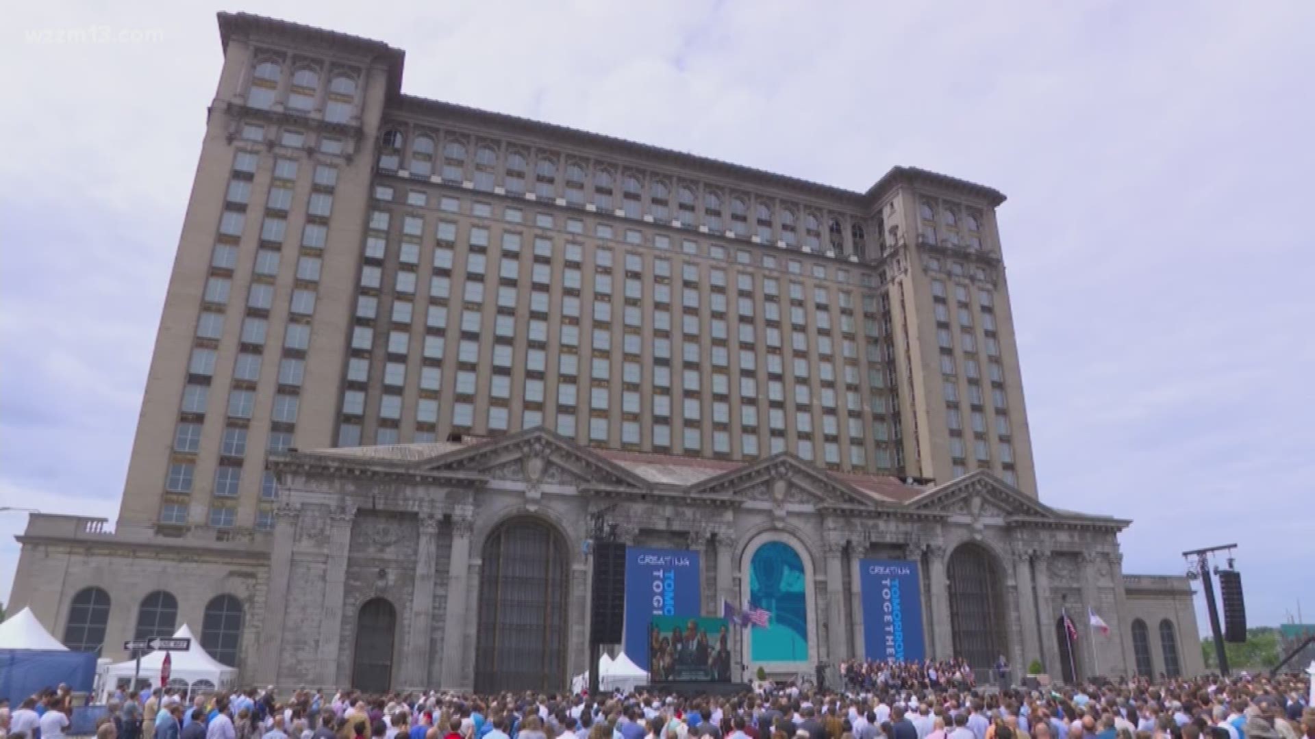Plans for Michigan Central Station