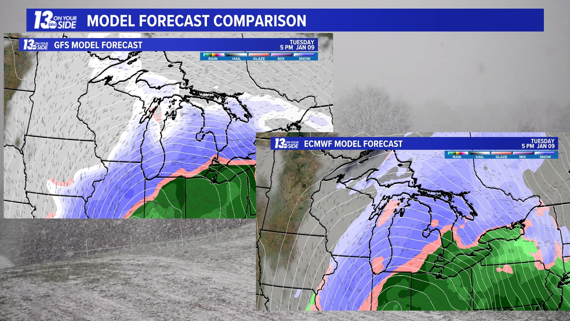 Tracking a potential winter storm next week