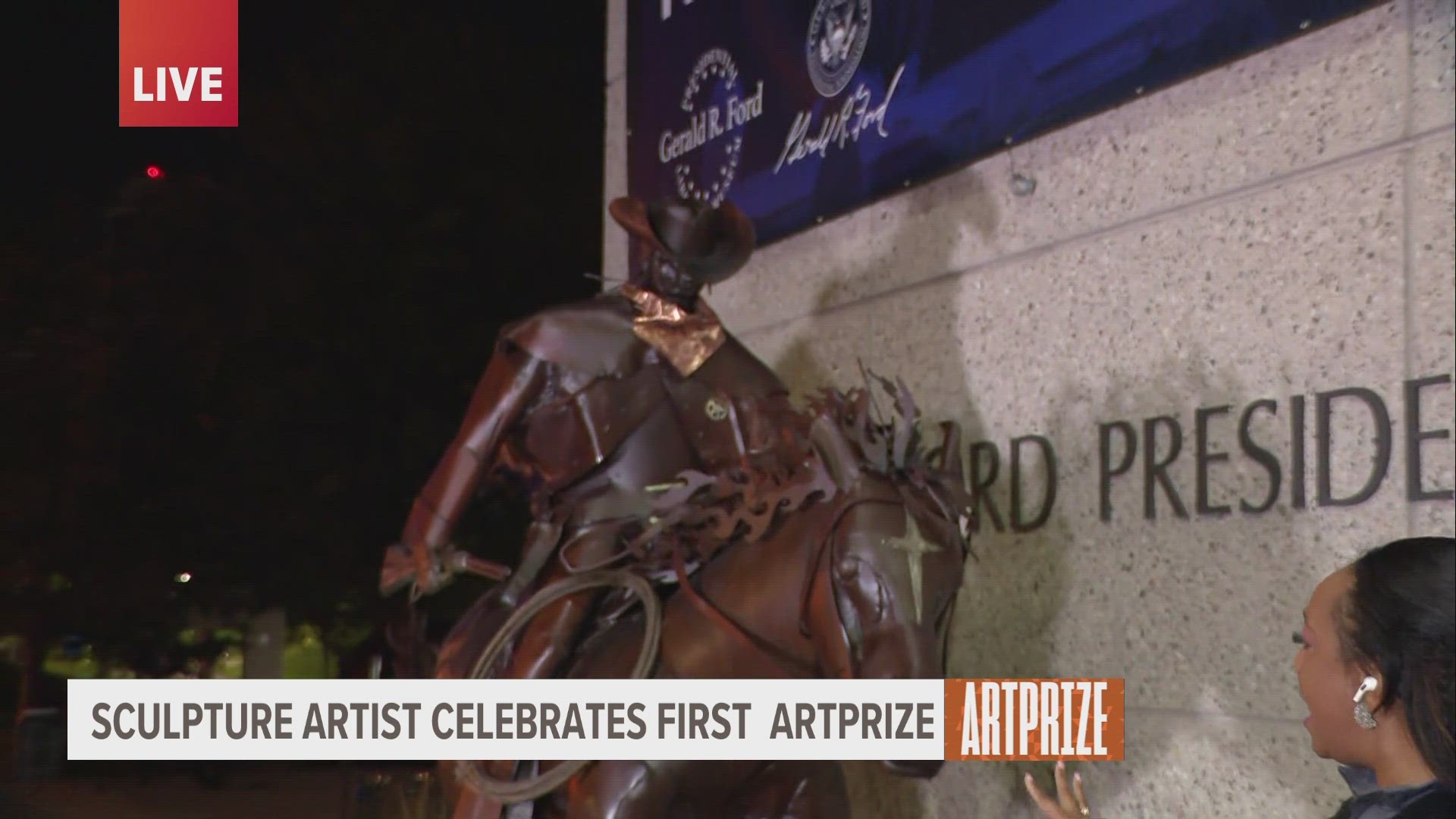 Hundreds of artists have brought their work to Grand Rapids for the 14th annual ArtPrize festival.