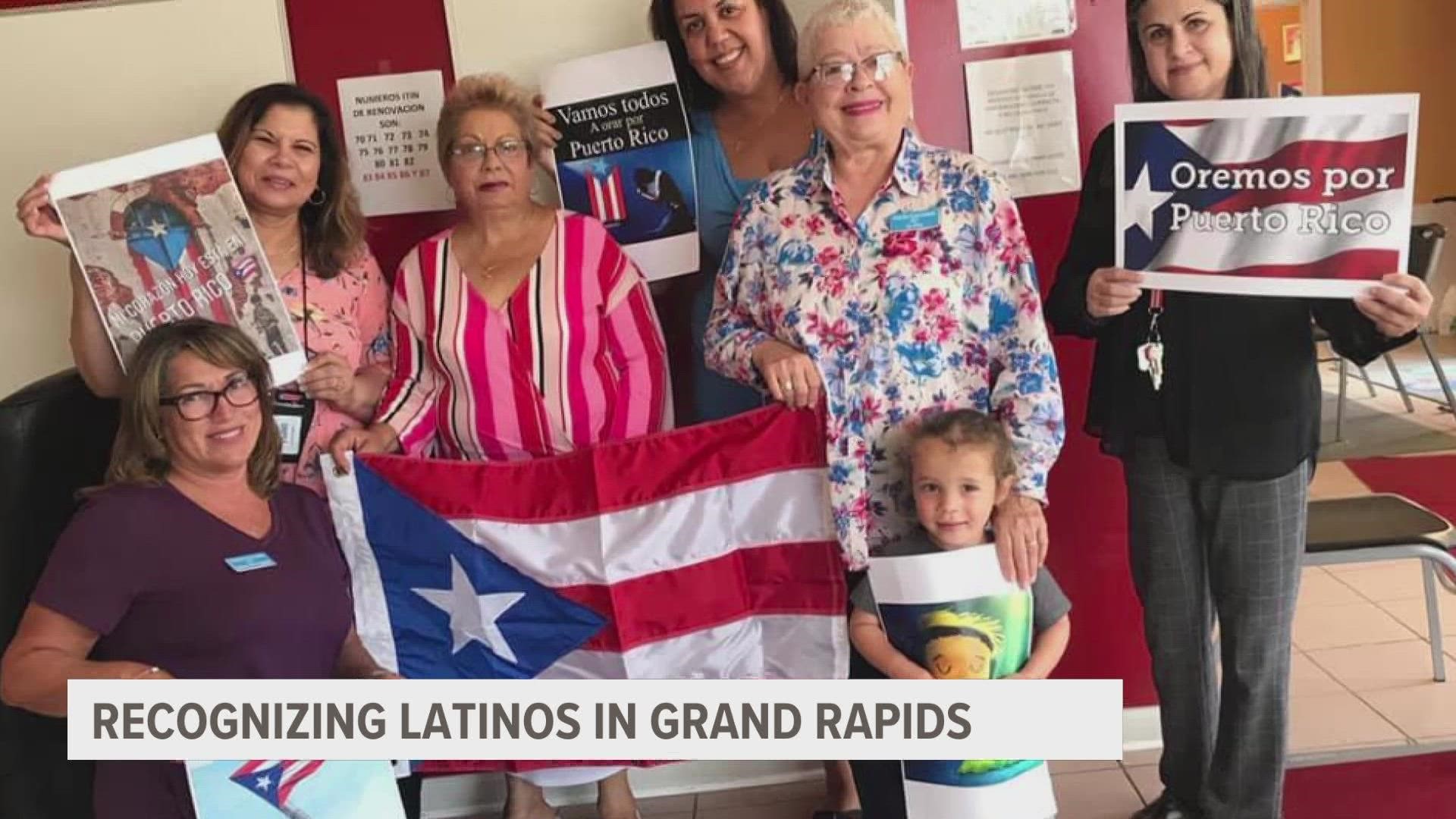 The committee aims to bring the Puerto Rican community in Grand Rapids closer together and focuses on community service projects.