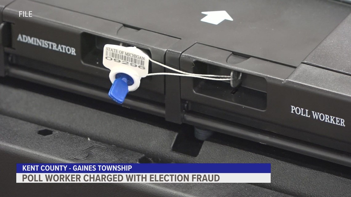 Kent Co. election worker accused of putting USB drive into poll machine