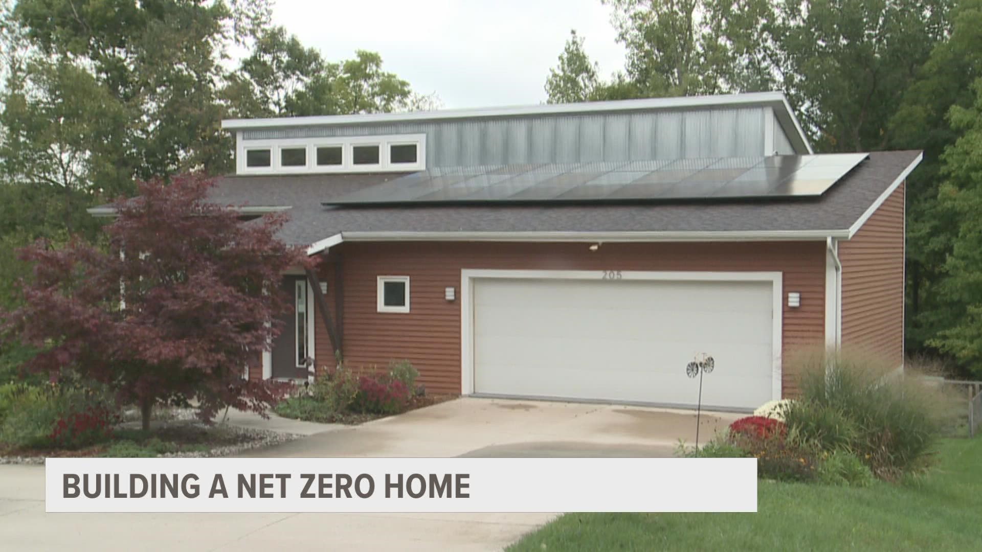 Built from the ground up, this home was designed to be 100% energy efficient.