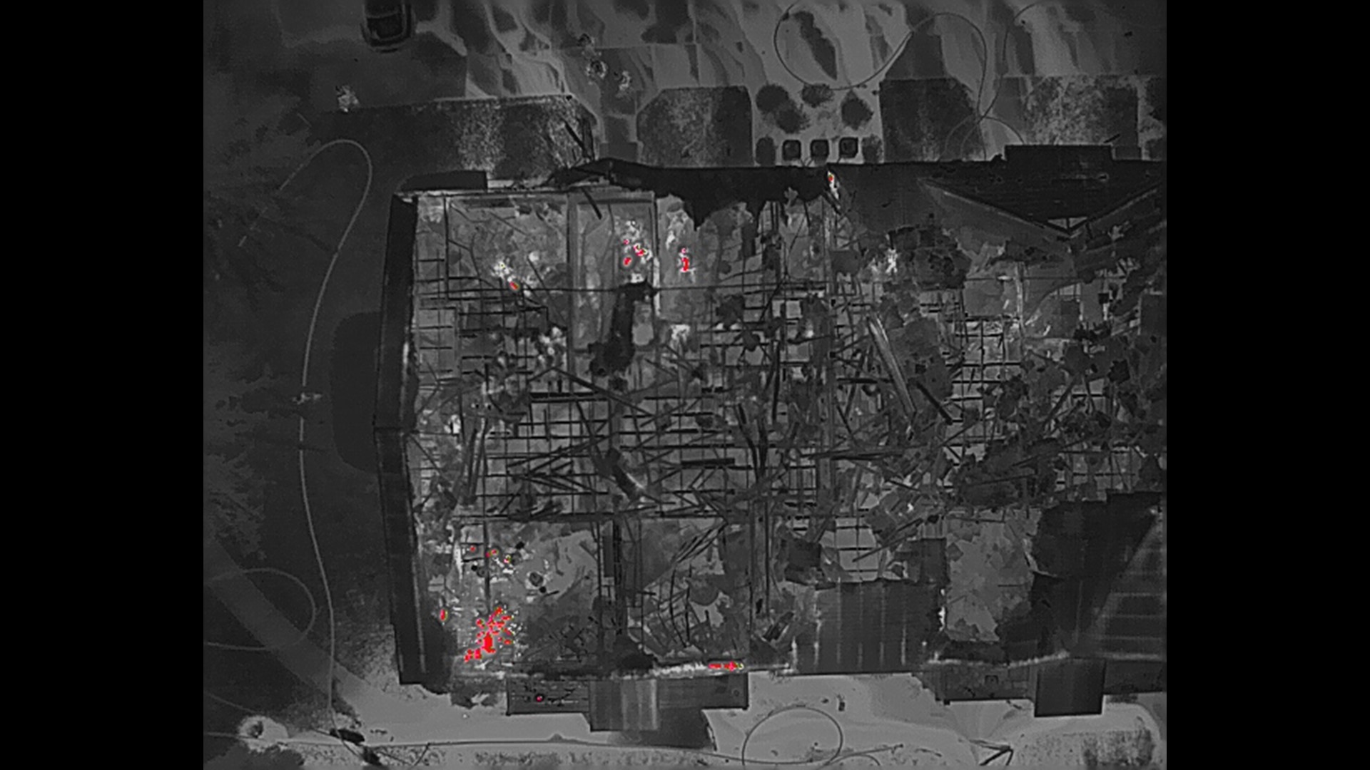 Drones Help Fight Walker Apartment Fire