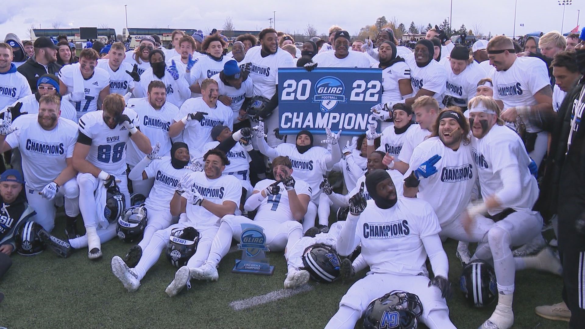 Grand Valley State dominates Davenport, claims first GLIAC title since