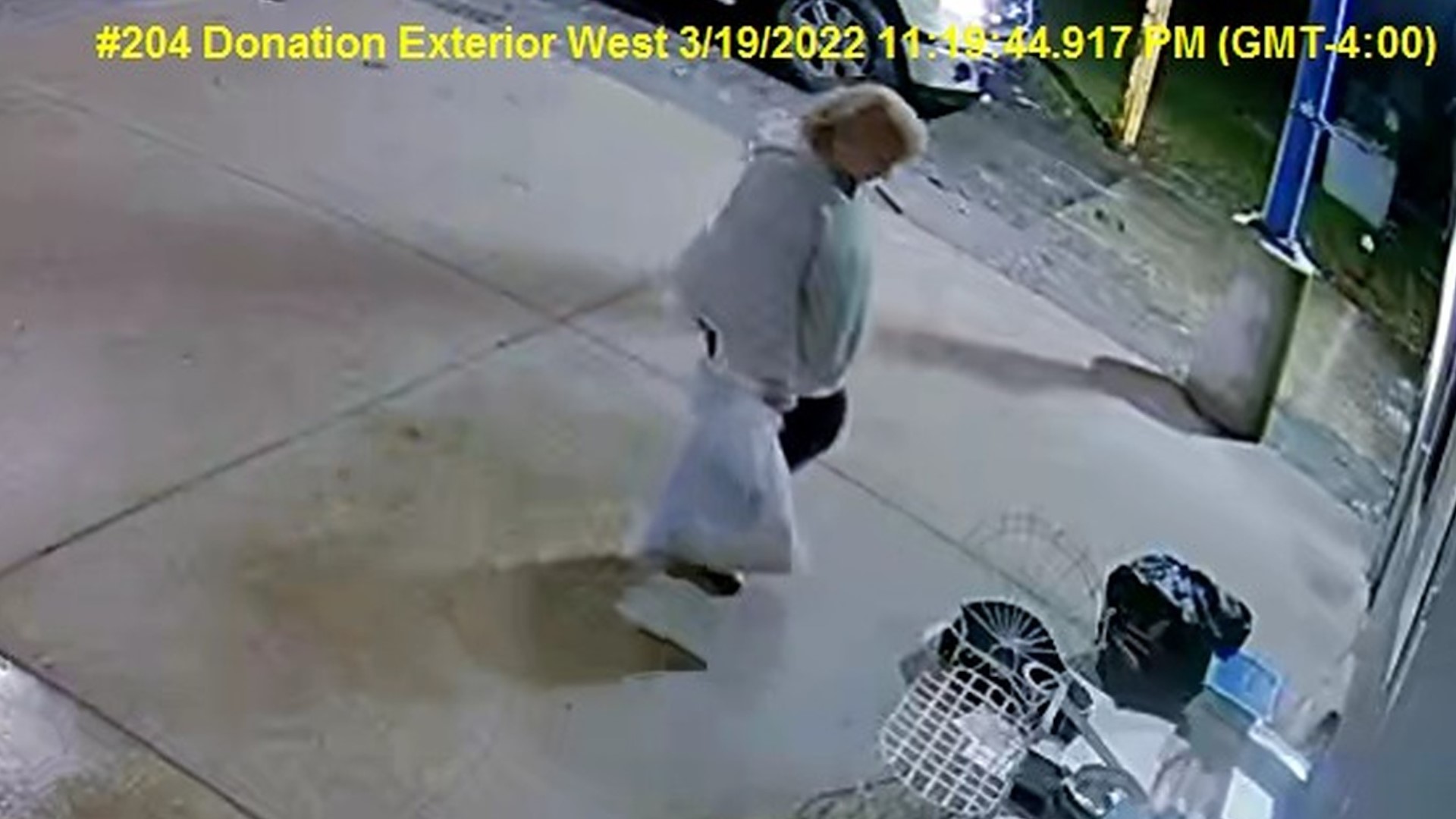 Police searching for suspect in Goodwill larceny