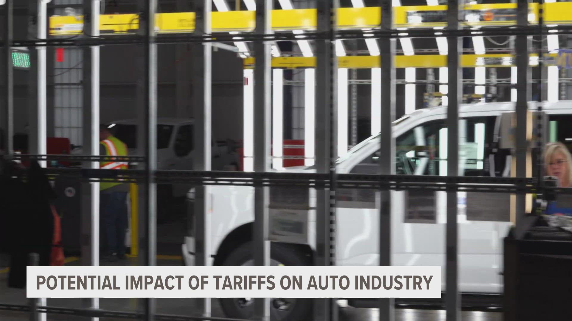 According to Mike Wall with S&P Global Mobility, the 25% tariffs on goods could have big impacts on auto parts coming in and out of Mexico and Canada.