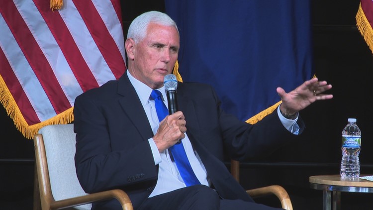 Former VP Mike Pence attends special event in Grand Rapids ahead of expected presidential bid