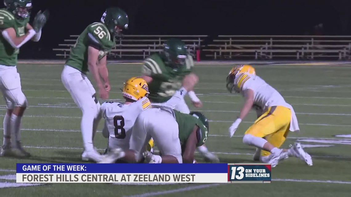 13 On Your Sidelines Game of the Week: Zeeland West vs. Forest Hills ...