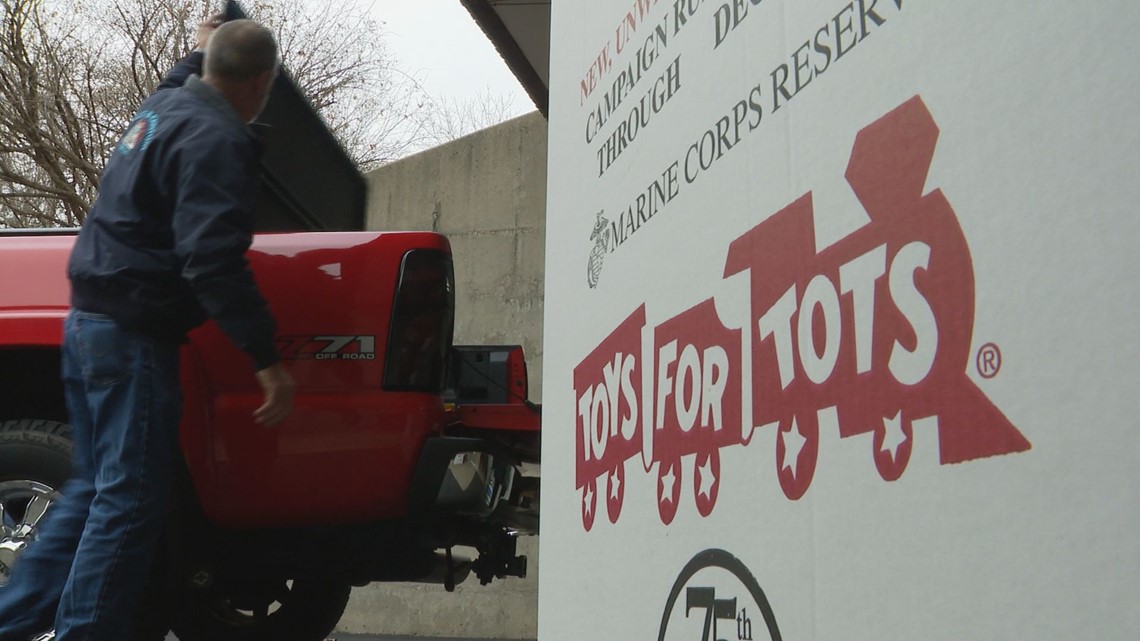 Toys for Tots 13 ON YOUR SIDE viewer donates truckload